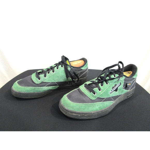 Reebok Pleasures X Club C 85 Pine Green GW2644 Sneakers Men Sz 11.5 main image 9
